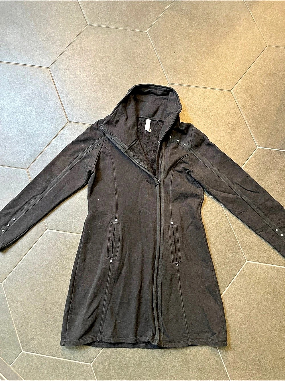 Indigenous Women's Utility Jacket Black Size Medium
